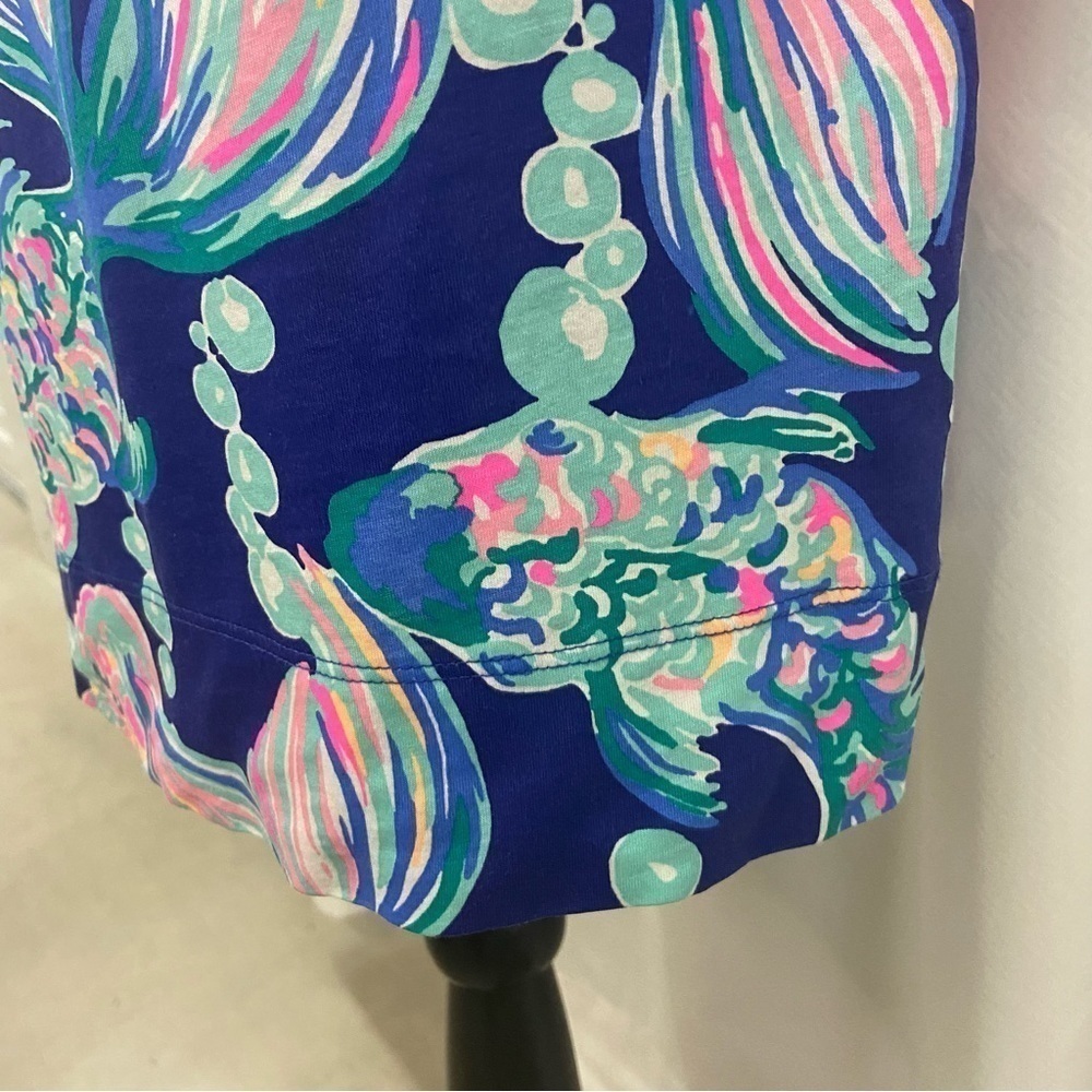 LILLY PULITZER Women's Marlowe Shift Mini Dress Sz XS Art-To-Wear Summer Picnic - Picture 3 of 13